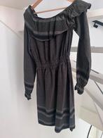 Jurk donkergroen : grijs dames Freebird, Ophalen of Verzenden, Zo goed als nieuw, Maat 38/40 (M), Grijs