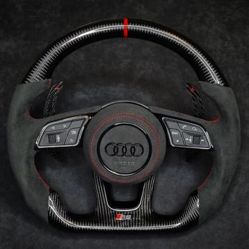 Audi alcantara carbon stuur compleet alcantara S RS upgrade beschikbaar voor biedingen