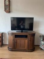 Luxe Eiken TV-Meubel - Multifunctioneel, Ophalen, Gebruikt, 100 tot 150 cm, Eikenhout