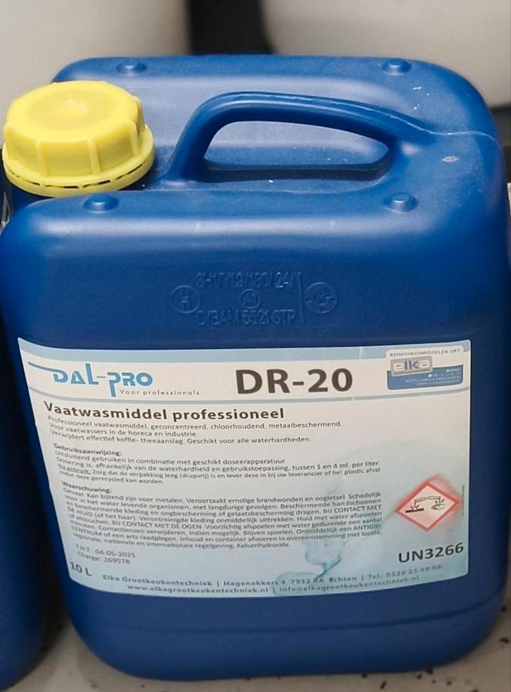 Professionele Vaatwasmiddel & Spoelglans - 10 Liter, Auto diversen, Onderhoudsmiddelen, Ophalen of Verzenden