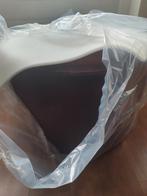 Bruine poef sofacompany, Ophalen, Nieuw, Rond