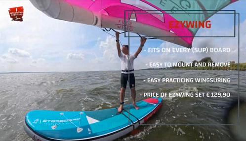 Ezywing Fin Kit - Anti Drift Set, Watersport en Boten, Wingsurfen, Gebruikt, Wingsurf-accessoire, Ophalen of Verzenden