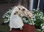 Prachtig ijzer paardenhoofd van fiets opstandaard  1900, Ophalen of Verzenden