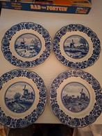 4 seizoenen delfts blauw borden, Antiek en Kunst, Ophalen of Verzenden