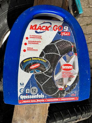 Klack & Go 9 plus sneeuwkettingen.  beschikbaar voor biedingen