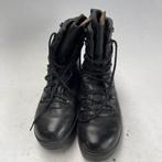 Legerkisten Schoenen Combat Boots Zwart Leer Maat 44, Legerkisten, Gebruikt, Legerkisten, Schoenen