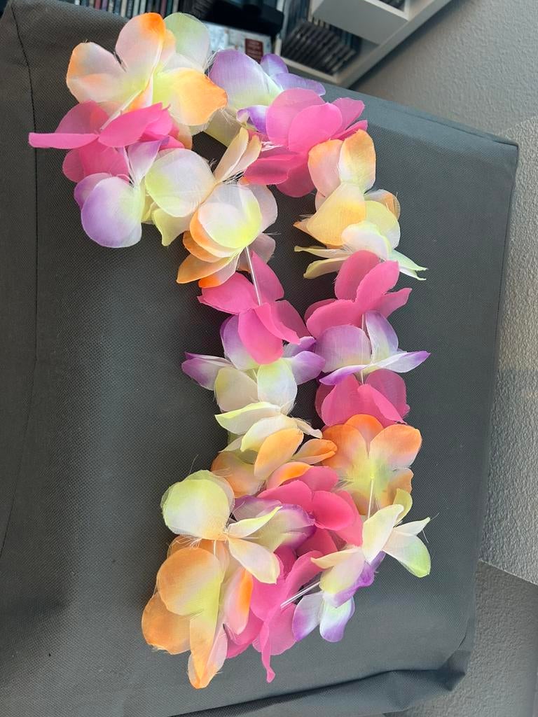 Hawaï ketting (leuk voor carnaval), Ophalen of Verzenden, Nieuw, Carnaval