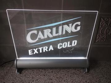 Carling bier licht reclamebord  beschikbaar voor biedingen