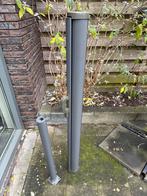 Uittrekbaar windscherm - 140cm hoog, Tuin en Terras, Zonneschermen, Ophalen, Gebruikt, Overige typen, Minder dan 250 cm