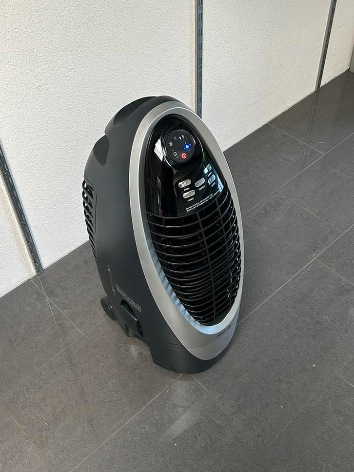 Honeywell CS10XE Aircooler Zwart/Zilver, Witgoed en Apparatuur, Airco's, Zo goed als nieuw, Mobiele airco, Minder dan 60 m³, 3 snelheden of meer
