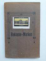 Oud boekje 'Reklame Marken ' ca. 1912 ca 195 reclame zegels, Overige thema's, Ophalen of Verzenden