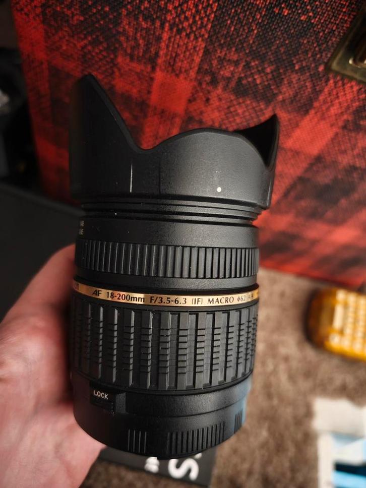 Tamron AF 18-200mm F/3.5-6.3 Lens, Audio, Tv en Foto, Fotografie | Lenzen en Objectieven, Gebruikt, Standaardlens, Zoom, Ophalen of Verzenden