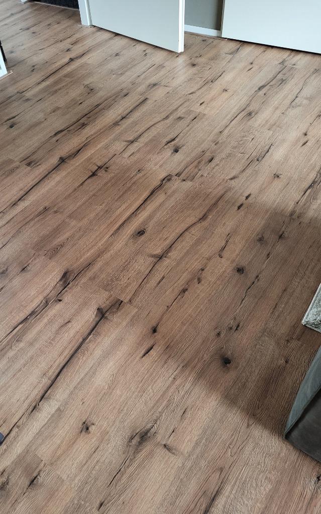50 m2 laminaat Ikea Tundra (incl Ondervloer), Doe-het-zelf en Verbouw, Vloerdelen en Plavuizen, Zo goed als nieuw, Laminaat, Hout