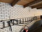 Uitschuifbare ladder 2x 16 treden, Doe-het-zelf en Verbouw, Ladders en Trappen, Ophalen, Gebruikt, Ladder, 4 meter of meer