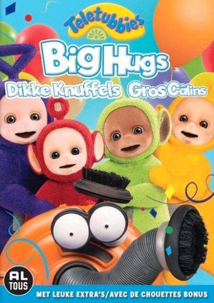 DVD Teletubbies - Dikke Knuffels, Cd's en Dvd's, Dvd's | Kinderen en Jeugd, Zo goed als nieuw, Tv fictie, Poppen, Alle leeftijden