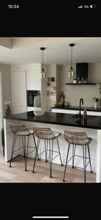 Barstoelen, Huis en Inrichting, 2 krukken, Ophalen of Verzenden, Zo goed als nieuw, 60 tot 90 cm