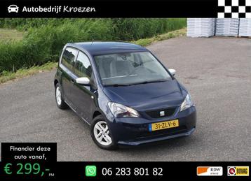 Seat Mii 1.0 @Mii | Org NL | Navigatie | Airco | Volledig On beschikbaar voor biedingen