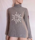 ALMGWAND Trui , Maat 40 , LAMSWOL, Verzenden, Zo goed als nieuw, Maat 38/40 (M), Grijs