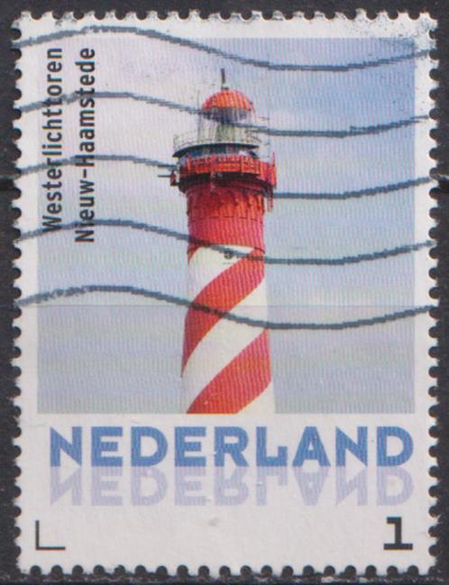 Vuurtoren Nieuw Haamstede O. ADV. no.52 E., Postzegels en Munten, Postzegels | Nederland, Gestempeld, Na 1940, Verzenden