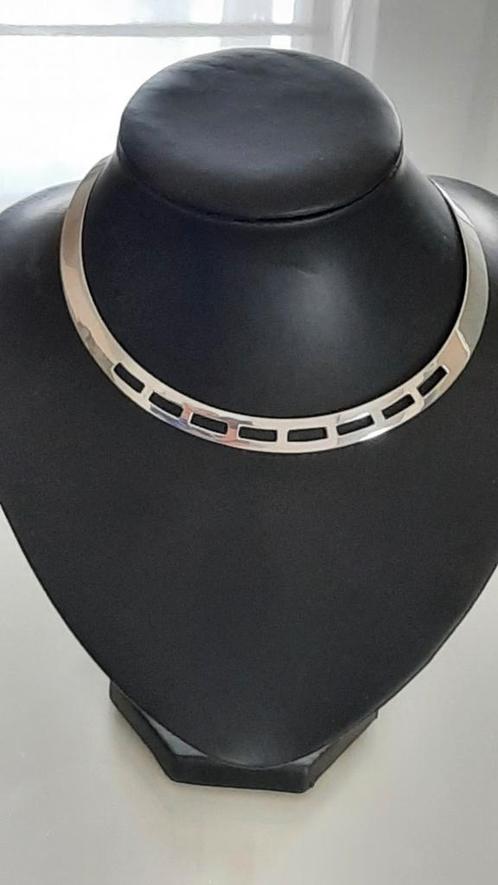 Prachtige zilveren spang, Sieraden, Tassen en Uiterlijk, Kettingen, Zo goed als nieuw, Zilver, Zilver, Ophalen of Verzenden