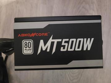 MT500W voeding 500 Watt 80 Plus  beschikbaar voor biedingen