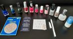 Diverse flesjes nagellak, nail whitener en nail art, Gebruikt, Overige kleuren, Ophalen of Verzenden, Handen en Nagels