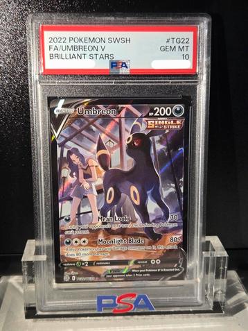 PSA 10 - Umbreon VMAX #TG22 (2022 Brilliant Stars) beschikbaar voor biedingen