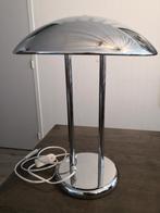 Ikea mushroom chromen tafellamp designed by Robert Sonneman, Ophalen of Verzenden, Zo goed als nieuw, Metaal, Modern