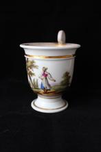 Antiek Frans Empire porseleinen kop/beker c 1830, Ophalen of Verzenden