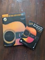Gitaarles boek plus akkoordenboek, Ophalen of Verzenden, Zo goed als nieuw, Klassieke of Spaanse gitaar