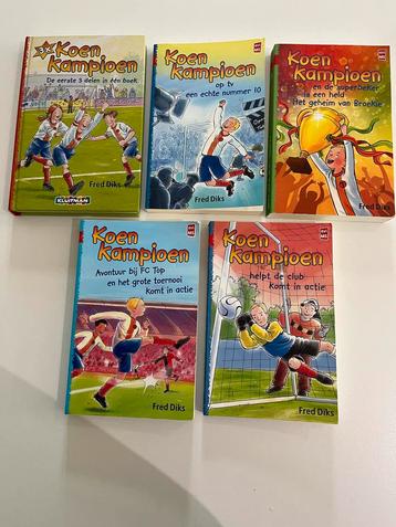 7 Voetbal Kinderboeken - Koen Kampioen beschikbaar voor biedingen