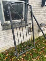 Antieke Smeedijzeren Poort - 1.70m, Ophalen, Met poort, Gebruikt, Sierhekwerk