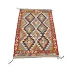 Vintage Afghaanse kelim van scheerwol 79X119, Huis en Inrichting, Stoffering | Tapijten en Kleden, Gebruikt, Vintage, Rechthoekig