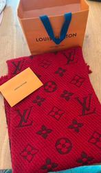 Louis Vuitton - LOGOMANIA RUBIS, Kleding | Dames, Mutsen, Sjaals en Handschoenen, Ophalen of Verzenden, Zo goed als nieuw, Sjaal