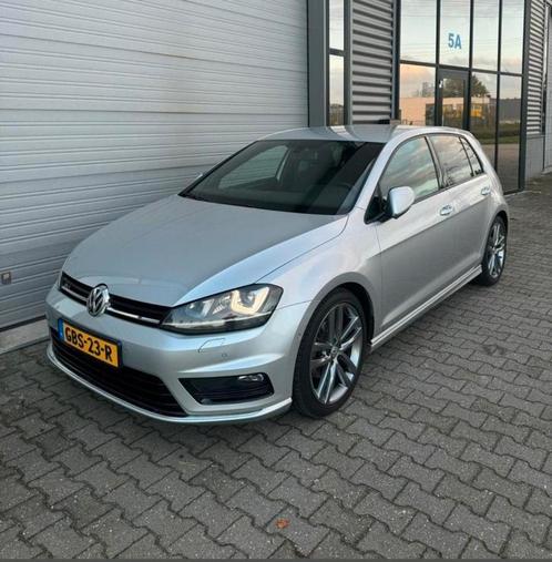 Volkswagen Golf 7 R line 1.4 TSI 90KW DSG Grijs, Auto's, Volkswagen, Particulier, Golf, ABS, Adaptieve lichten, Adaptive Cruise Control