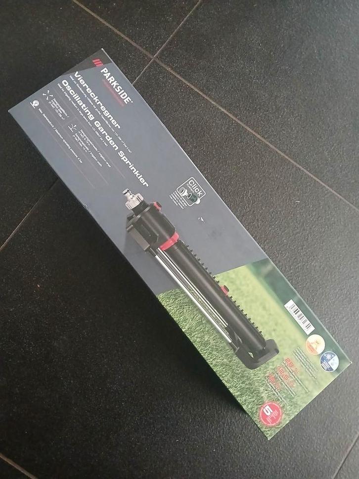 Parkside Zwenksproeier - Nieuw in doos!, Tuin en Terras, Tuinsproeiers, Nieuw, Zwenksproeier, Ophalen of Verzenden