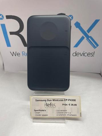 Samsung Duo Wireless EP-P4300 draadloze oplader bij iRefix