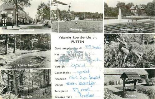 (380-384-009) Putten, Verzamelen, Ansichtkaarten | Nederland, Gelderland, Verzenden