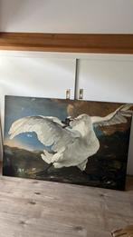 De bedreigde zwaan schilderij Jan Asselijn, Ophalen