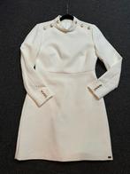 Creme Josh V jurk met gouden knopen maat M als nieuw, Maat 38/40 (M), Beige, Ophalen of Verzenden, Zo goed als nieuw