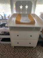 T.k witte commode, Kinderen en Baby's, Kinderkamer | Commodes en Kasten, Ophalen of Verzenden, Zo goed als nieuw, 50 tot 70 cm