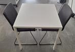 Ikea Tafel en Stoelen, Ophalen, Gebruikt, 50 tot 100 cm, Vierkant