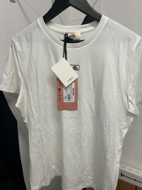 Miu miu wit tshirt, Kleding | Dames, T-shirts, Nieuw, Wit, Korte mouw, Ophalen of Verzenden