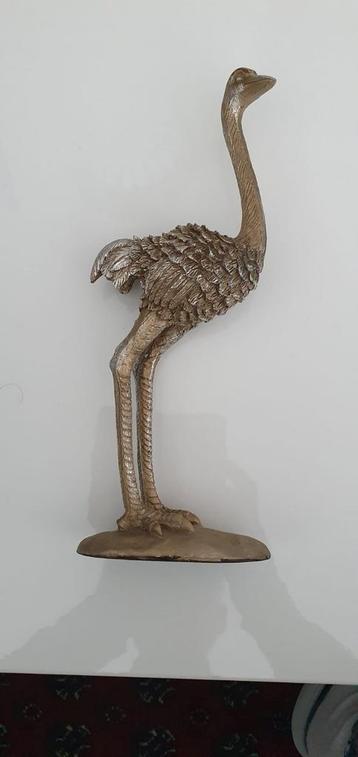 Struisvogel beeld - 26 cm - Decoratie beschikbaar voor biedingen