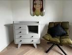 Grijze Vintage Commode - Opgeknapt!, Ophalen, 50 tot 70 cm, Zo goed als nieuw, 75 tot 100 cm