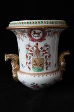 Antiek Samson Parijs Frankrijk heraldic bloempot 19e eeuw, Ophalen of Verzenden