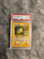 Pokémon base set Raichu PSA 8, Hobby en Vrije tijd, Verzamelkaartspellen | Pokémon, Verzenden, Zo goed als nieuw