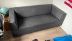 Moderne donkergrijze bank 1,85 breed, Huis en Inrichting, Banken | Bankstellen, Ophalen, Gebruikt, 150 tot 200 cm, Tweepersoons