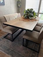 Eettafel, Huis en Inrichting, Tafels | Eettafels, Ophalen, 50 tot 100 cm, Zo goed als nieuw, Vijf personen of meer