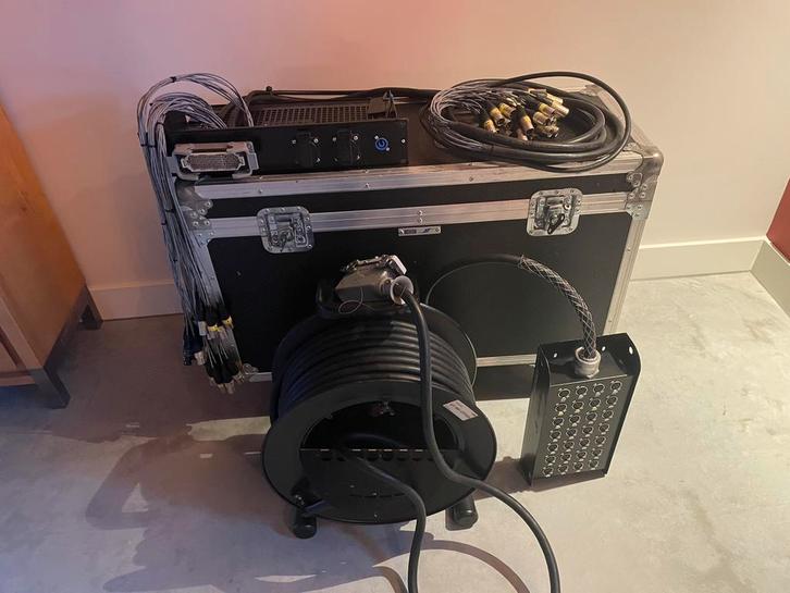 30 kanaals signaal split., Muziek en Instrumenten, Microfoons, Zo goed als nieuw, Overige typen, Ophalen